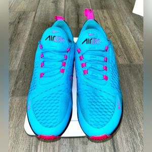 Nike Air Max 270 Sneakers RARE “South Beach” Colorway🏝️ Sz 8.5M/10W 🩷🩵